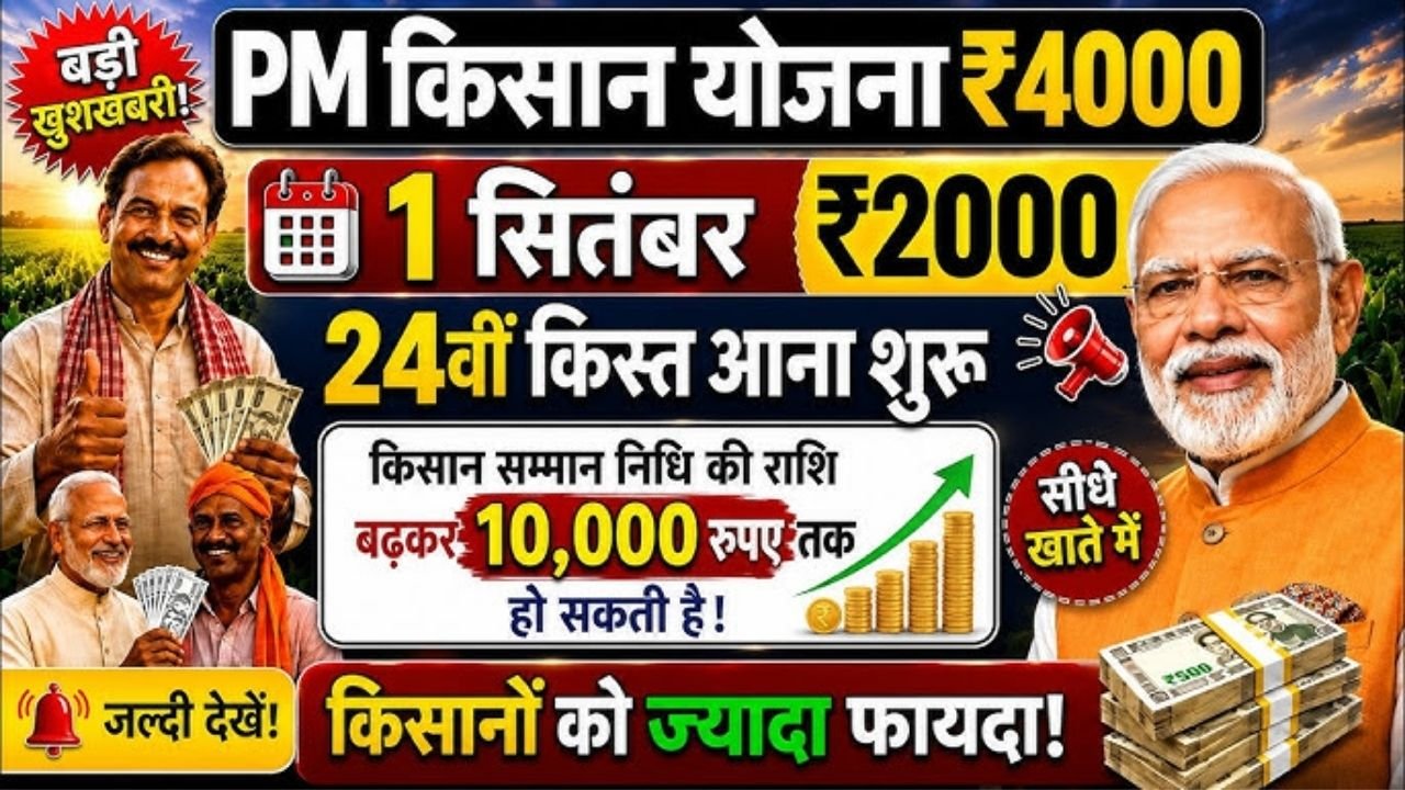 PM Kisan 24वीं किस्त कब आएगी? ₹2000 या ₹4000 की पूरी सच्चाई | PM Kisan Latest News 2026