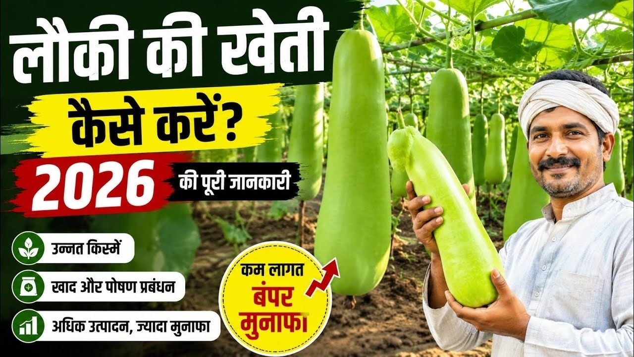 लौकी में ज्यादा फल चाहिए? ये पूरी खेती की तकनीक जानिए I Bottle Gourd Production