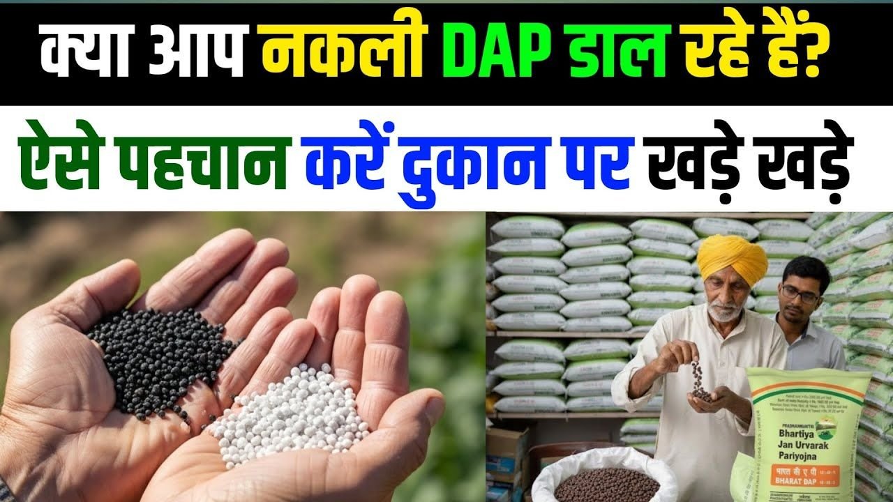 नकली DAP की पहचान कैसे करें?| DAP खरीदने से पहले ये 5 आसान टेस्ट जरूर देखें | हर किसान के लिए जरूरी।