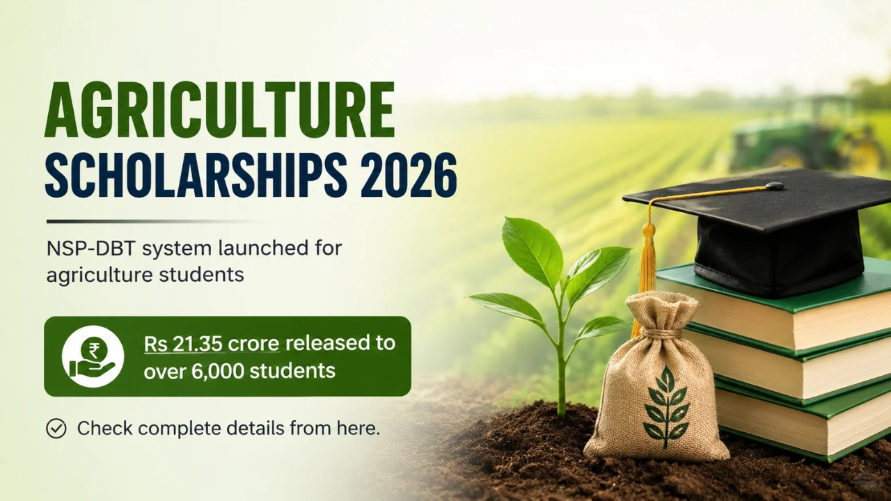 मुख्यमंत्री कृषक Scholarship 2026: DDU के Agriculture Students को मिलेगा लाभ, जानें जरूरी शर्तें
