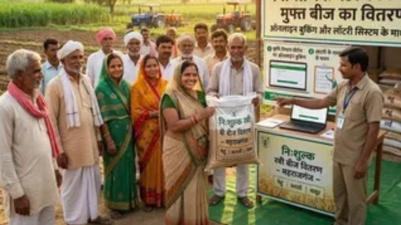 497 क्विंटल मुफ्त बीज पाने का मौका, किसानों के लिए Online Booking और Lottery System
